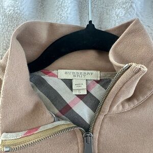 Burberry tan Long Sleeve Shirt small